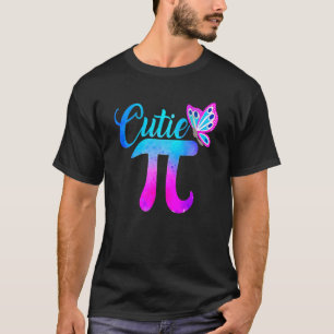 Cute & Funny Cutie Pi Math Pie Butterfly Adorable  T-Shirt