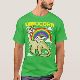 Cute Funny Dinocorn Dinosaur Unicorn T-Shirt