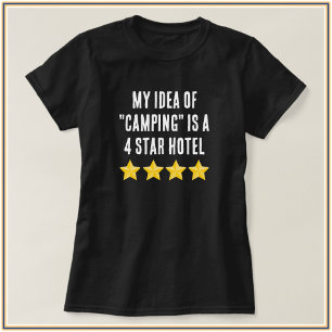 Cute & Funny Diva Quote Camping T-Shirt