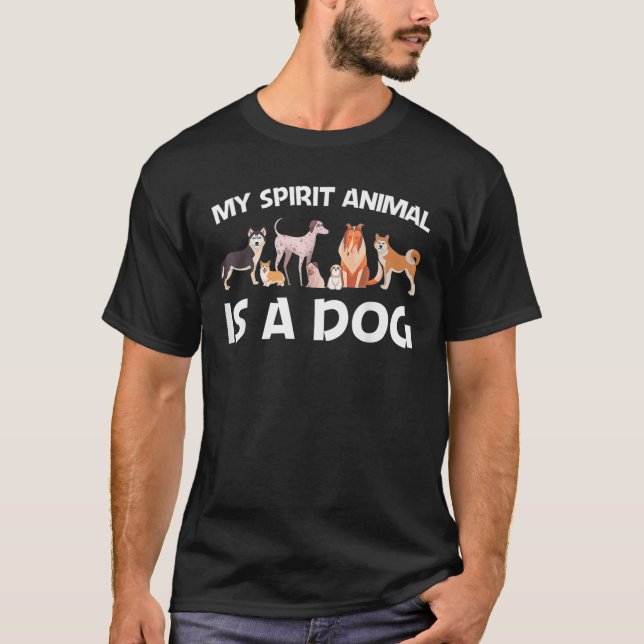 Cute Funny Dog For Puppy Dogs Poodle Breed Pet Ani T-Shirt (Front)