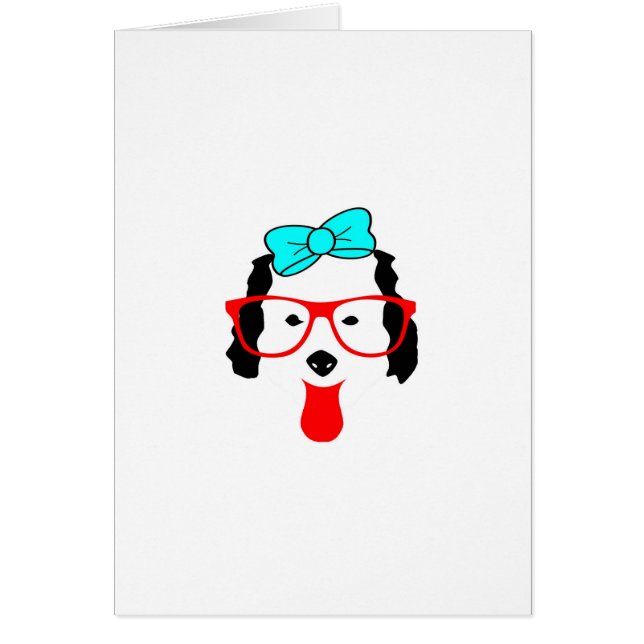 Cute Funny Dog Head Drawing (Front)