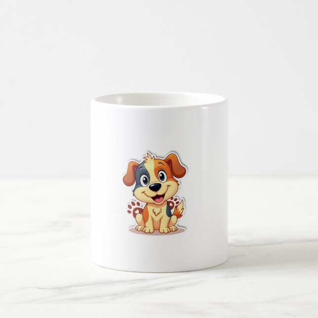 Cute & Funny Dog Mug Awesome Gift (Center)