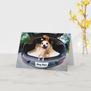 Cute Funny Dogs Father's Day Dad Card