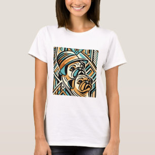 Cute funny dogs women's tshirt