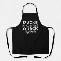 Cute Funny Ducks Puns Quote II Black Ver