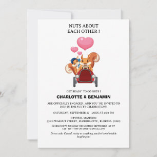 Cute & Funny Engagement Party Invitation