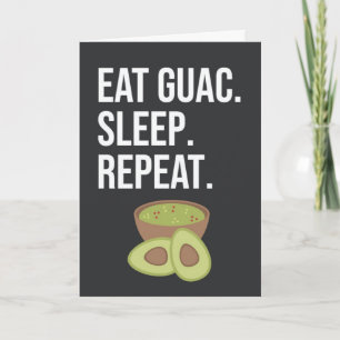 Cute Funny Guacamole Cards Avocado Fruit Humour