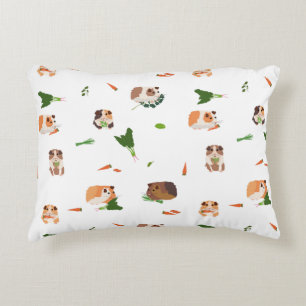 Cute Funny Guinea Pigs Pet Pattern Decorative Cushion