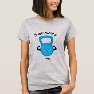 Cute Funny Gym "Quarantoned" sports T-Shirt