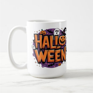 Cute funny halloween coffee mug