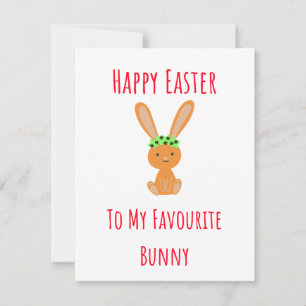 Cute Funny Happy Easter Card