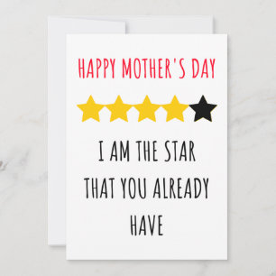 Cute & Funny Happy Mother's day card