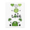 Cute Funny Happy St Patrick's Day Fuzzies LOVE