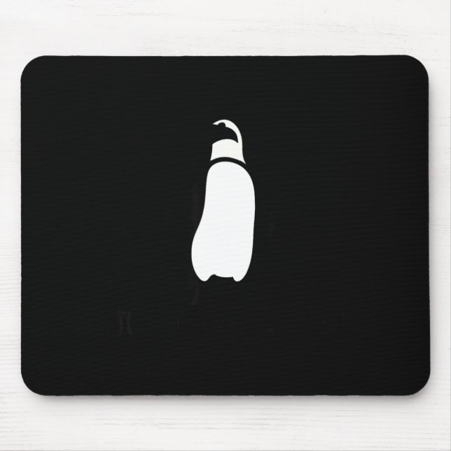 Cute Funny Just Chillin Zoo Penguin  Mouse Mat (Front)