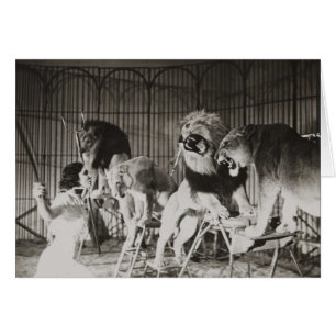 Cute Funny Lion Tamer Mum Woman