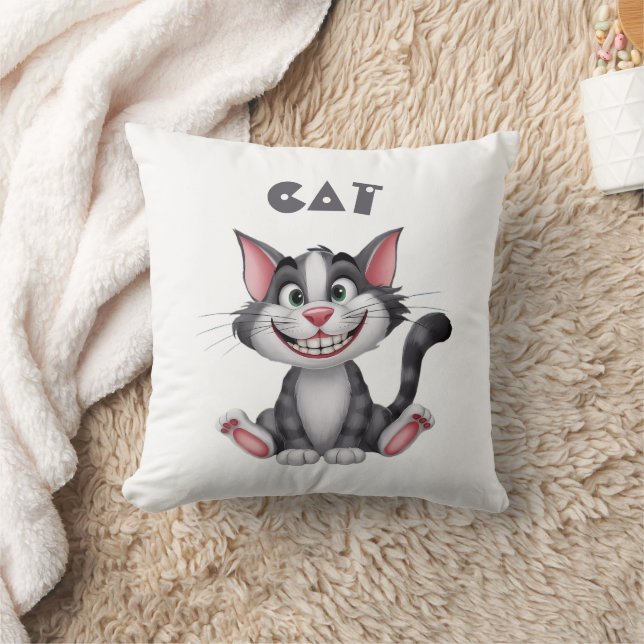 Cute funny little cat & dog cushion (Blanket)