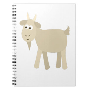 Cute Funny Little Goat Notebook