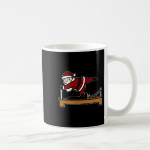 Cute Funny Mery Christmas Lates Santa Claus Perfom Coffee Mug