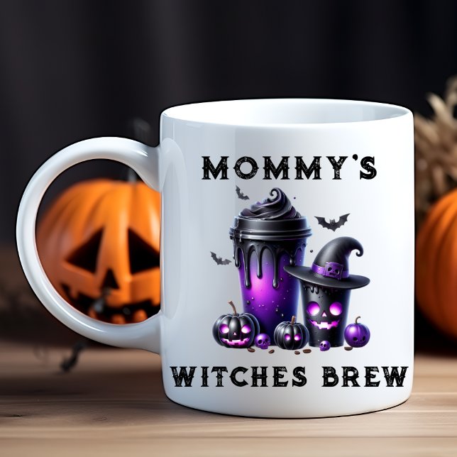 Cute Funny Mummy's Witches Brew Halloween  Coffee Mug (Creator Uploaded)