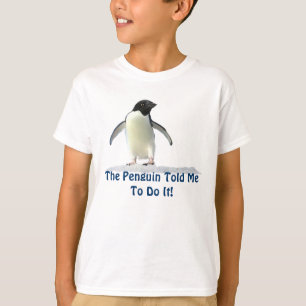Cute Funny Penguin Kids Sweater! T-Shirt