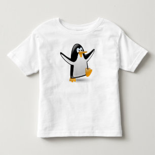 Cute Funny Penguin Toddler T-Shirt