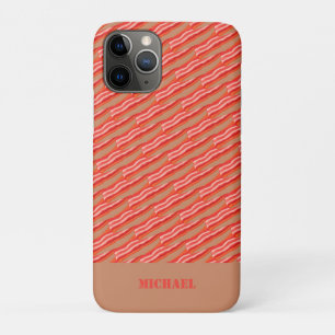 Cute Funny Personalised Bacon  iPhone 11 Pro Case