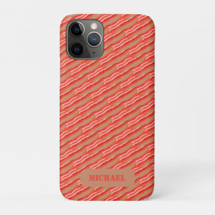 Cute Funny Personalised Bacon  iPhone 11 Pro Case