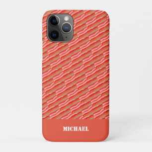 Cute Funny Personalised Bacon  iPhone 11 Pro Case
