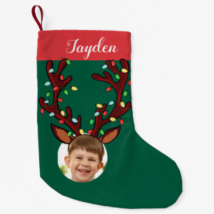 Cute Funny Photo Christmas Small Christmas Stocking