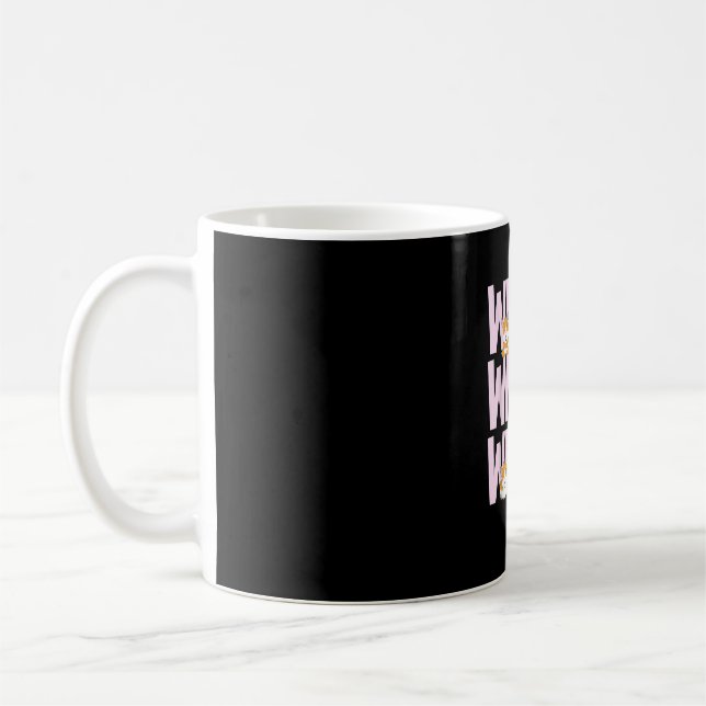 Cute Funny Pig Hamster Coffee Mug (Left)