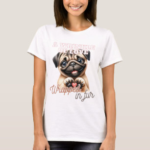 CUTE FUNNY PUG DOG SAYING T-Shirt