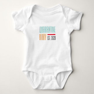 Cute & Funny Quarantine Baby 2020 Bodysuit
