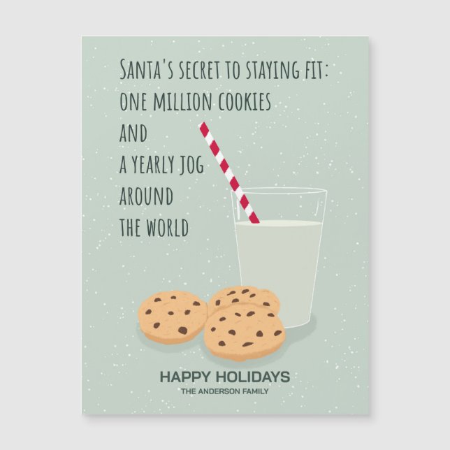 Cute Funny Santa Christmas (Front)