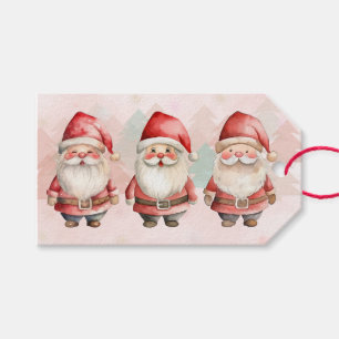 Cute Funny Santa Christmas Gift Tag