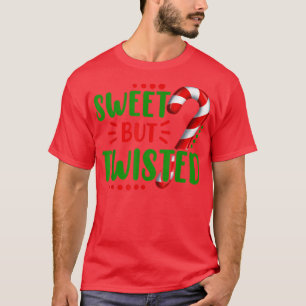 Cute Funny Sweet but twisted Candy Cane Sweets Tes T-Shirt