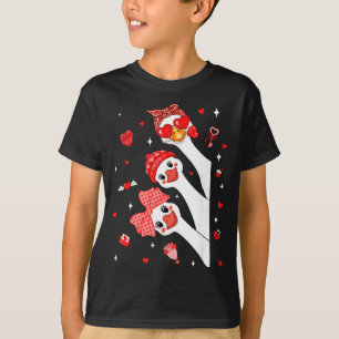 Cute Funny Valentine Silly Gooses Heart Love Match T-Shirt