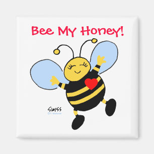 Cute Funny Valentine's Day Fridge Magnet