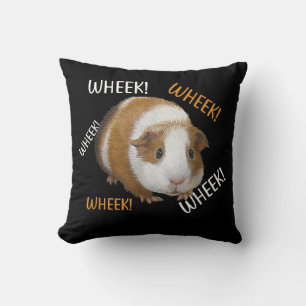 Cute & Funny Wheek - Guinea Pig Owner Cavy Lover Cushion