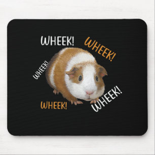 Cute & Funny Wheek - Guinea Pig Owner Cavy Lover Mouse Mat