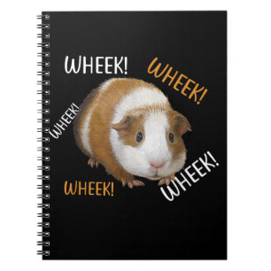Cute & Funny Wheek - Guinea Pig Owner Cavy Lover Notebook