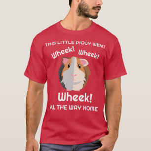 Cute & Funny Wheek - Guinea Pig Owner Cavy Lover T-Shirt