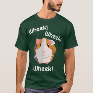 Cute & Funny Wheek - Guinea Pig Owner Cavy Lover T-Shirt