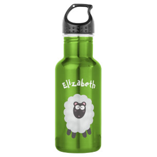 Cute Funny Whimsical Pun I Love Ewe Custom Name 532 Ml Water Bottle