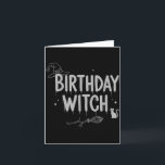 Cute Funny Witch Witchy Birthday Witches Happy Wom Card<br><div class="desc">Cute Funny Witch Witchy Birthday Witches Happy Women</div>