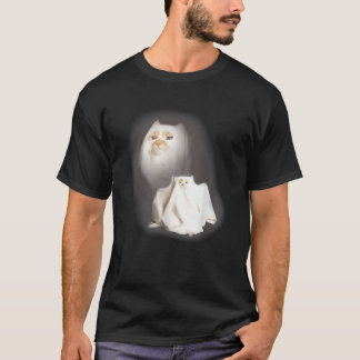 Cute Funny Wizard Cat Ghost Weird Kitten Cat Meme T-Shirt