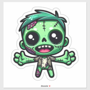 Cute, funny zombie