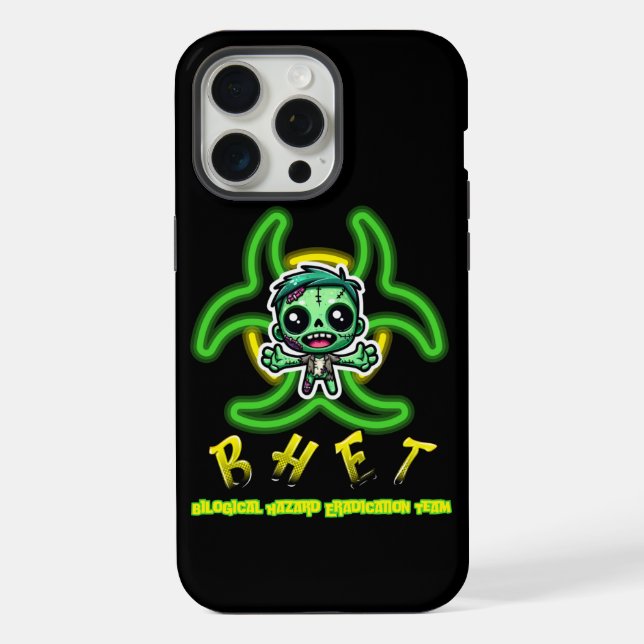 Cute, funny zombie iPhone case (Back)