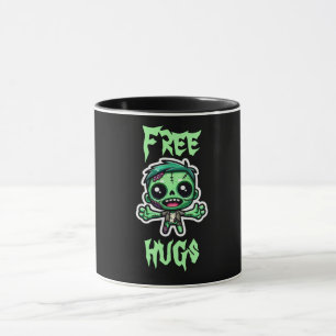 Cute, funny zombie mug
