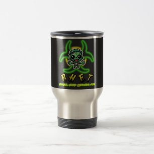 Cute, funny zombie travel mug