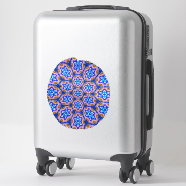 Cute Furry Flowers Pattern (Suitcase)